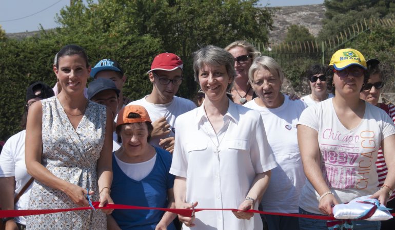 Inauguration du parcours santé au Centre Saint Raphaël à Marseille