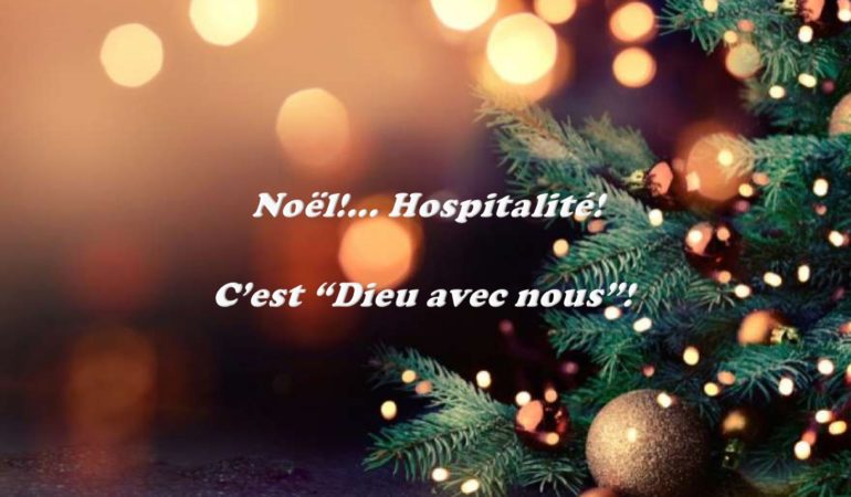 Message de Noël de la Supérieure générale à la Communauté Hospitalière